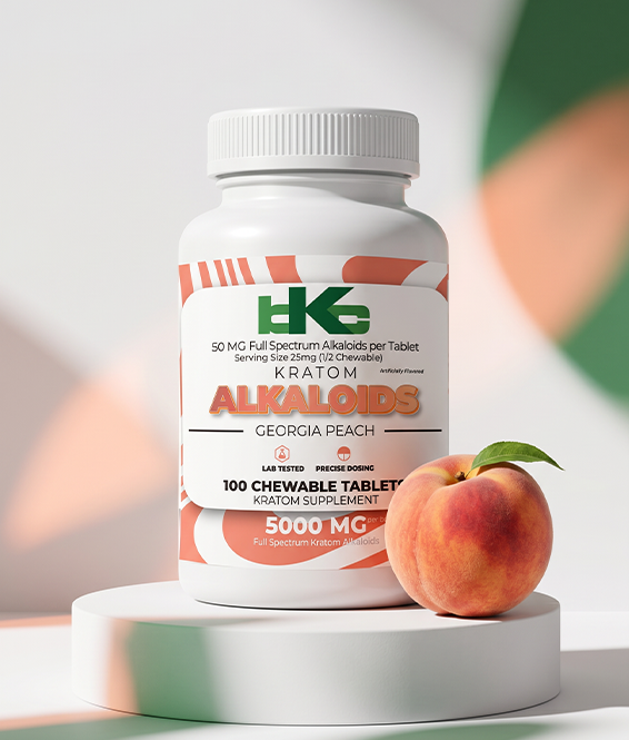 Alkaloids - 50mg Georgia Peach Chewable Tablets