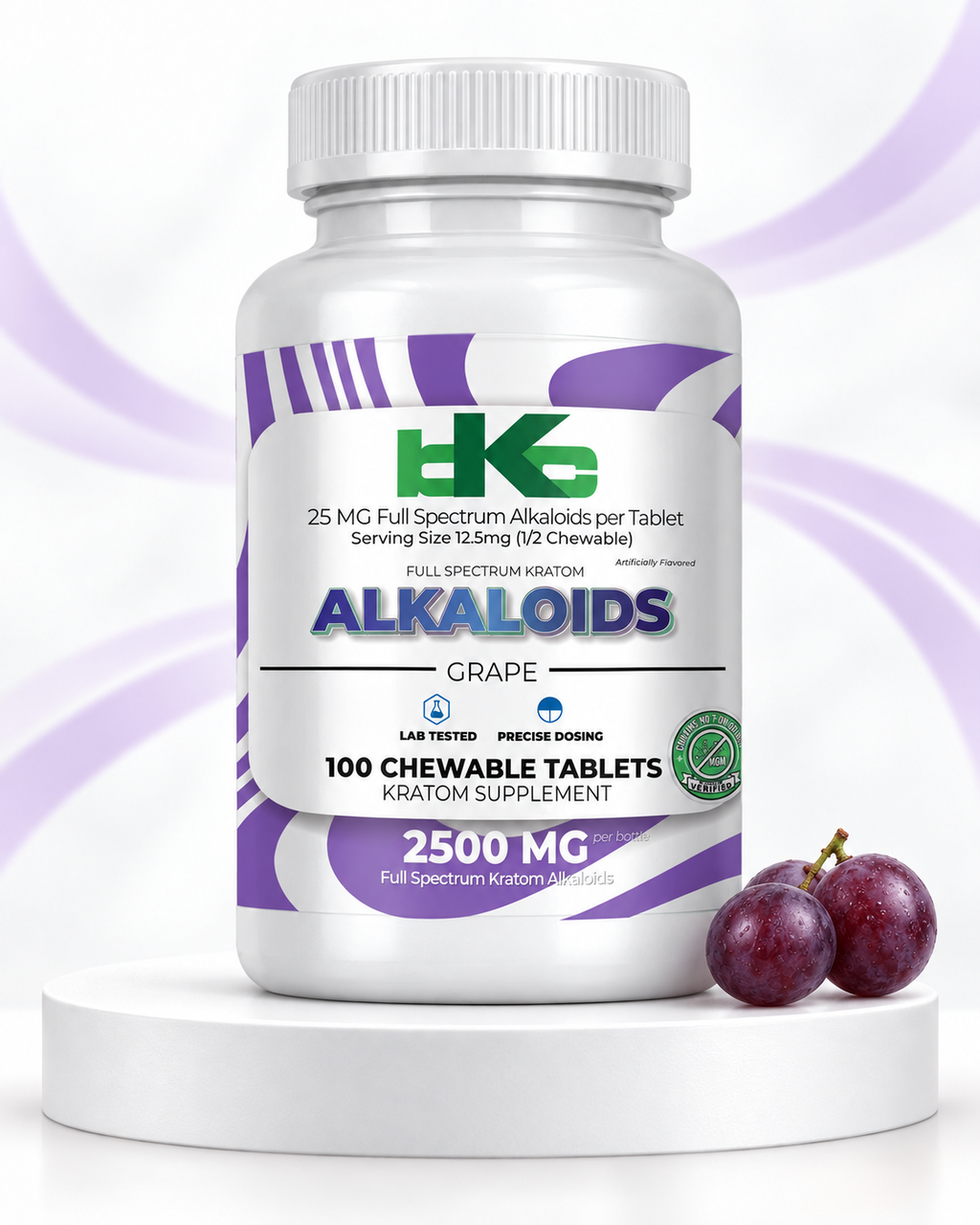 Alkaloids - 25mg Grape Chewable Tablets