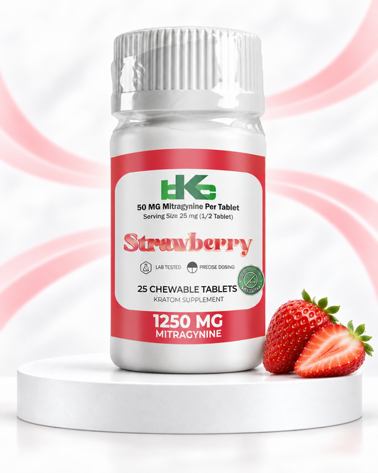 BKC MIT Chewable Tablets – Strawberry, 50 mg, 25 Count