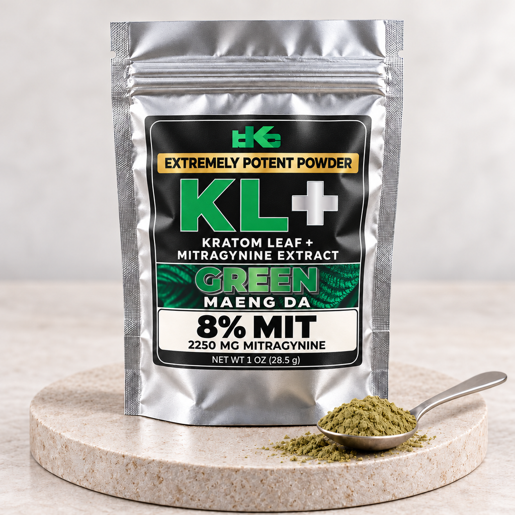 KL+ Green Maeng Da - Enhanced Potent Powder