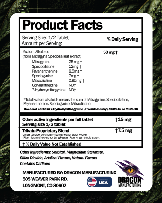 BKC KR8TM Cherry Chewable Tablets - Alkaloids & Triaktu Blend