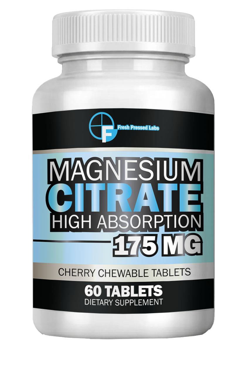175mg Magnesium Citrate - Cherry Chewable Tablets