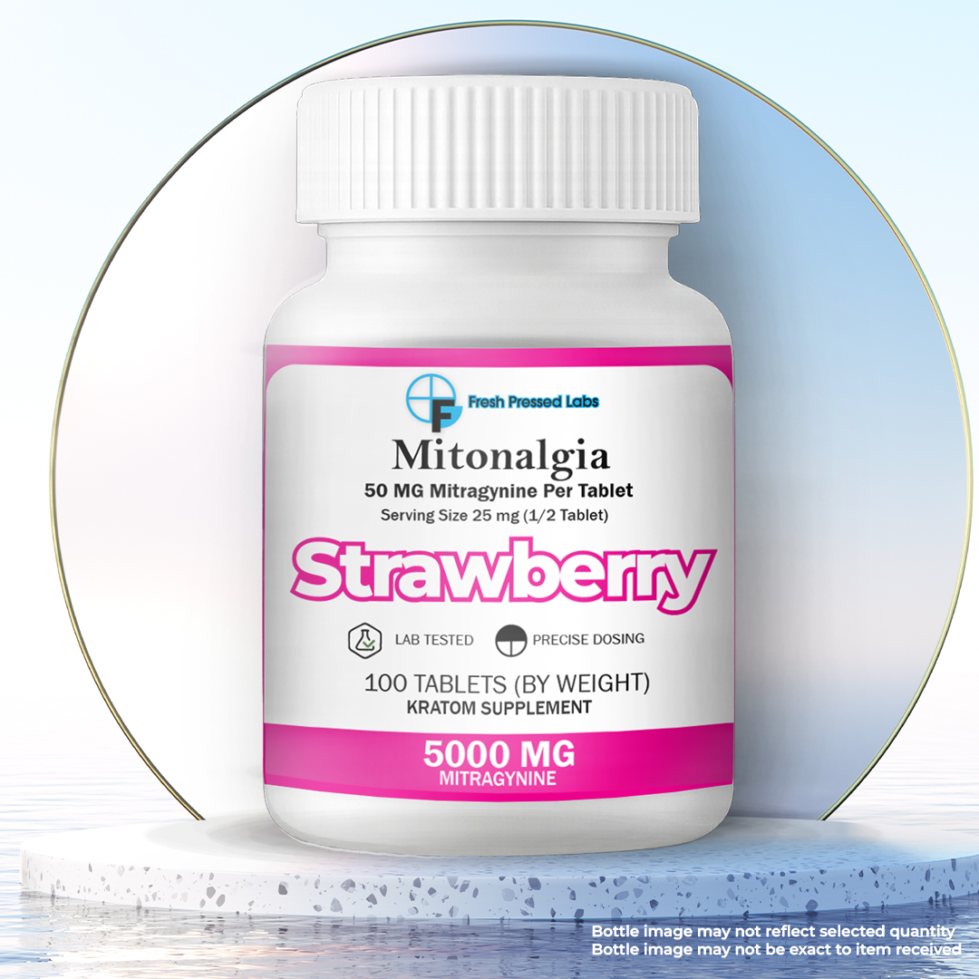 Mitonalgia 50MG MIT Tablets - Strawberry 🍓