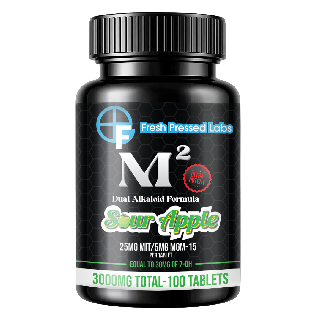 M² Sour Apple – 5mg MGM + 25mg MIT Tablets