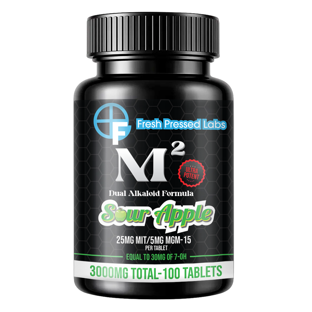 M² Sour Apple – 5mg MGM + 25mg MIT Tablets
