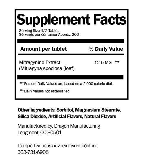 Mitonalgia 25MG MIT Tablets - Lemon Drop