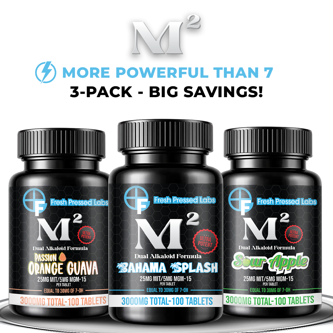 M² 25mg MIT + 5mg MGM-15 Tablets 3-Pack